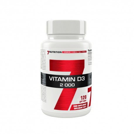7Nutrition Vitamin D3 2000 -120caps