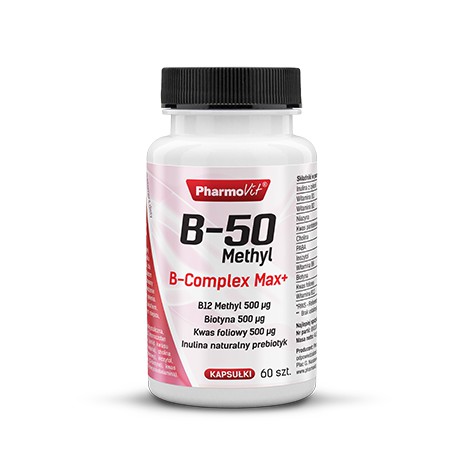 Pharmovit B50 Methyl B-complex 60caps